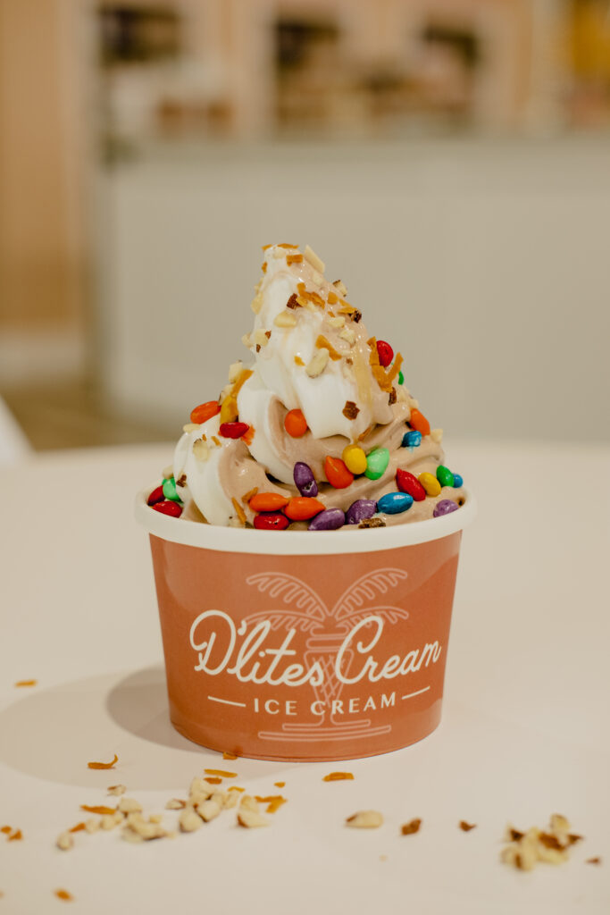 Ice cream from DLites Creamery in Corpus Christi.